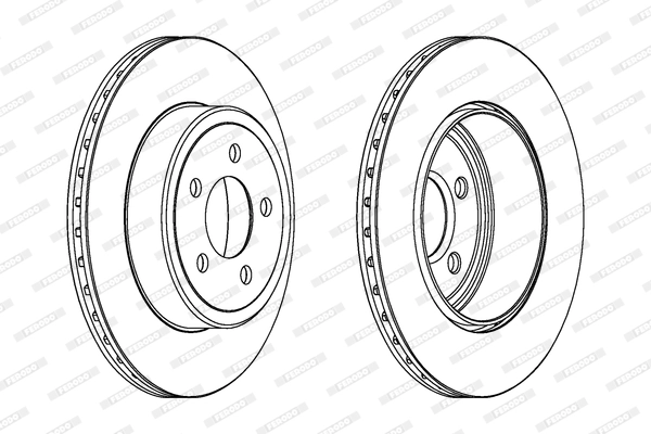 Brake Disc PREMIER DDF1766C-1