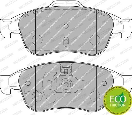 Brake Pad Set, disc brake PREMIER ECO FRICTION FDB4180
