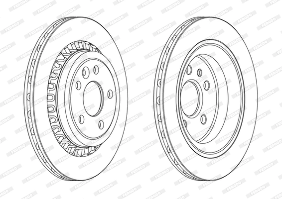 Brake Disc PREMIER DDF1802C