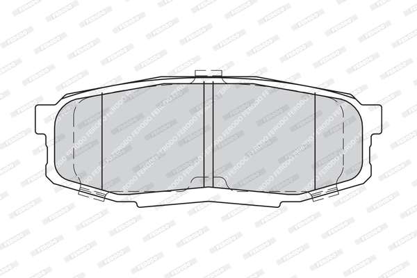 Brake Pad Set, disc brake PREMIER FDB4230