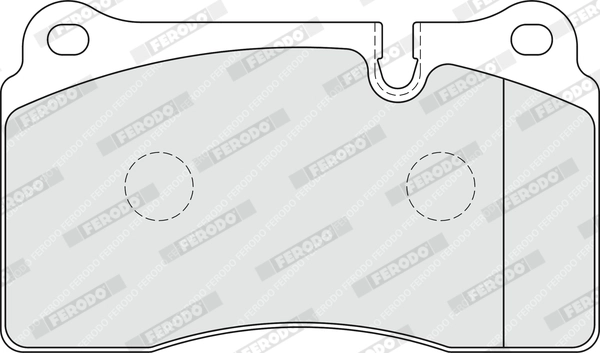 Brake Pad Set, disc brake PREMIER FUSE+ Technology FDB1996
