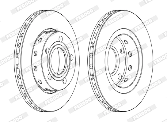 Brake Disc PREMIER DDF1887C
