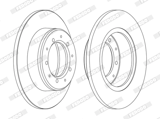 Brake Disc PREMIER Coat+ disc DDF283C