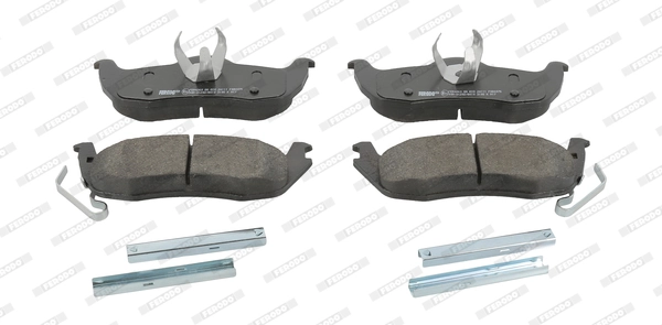 Brake Pad Set, disc brake PREMIER ECO FRICTION FDB4075