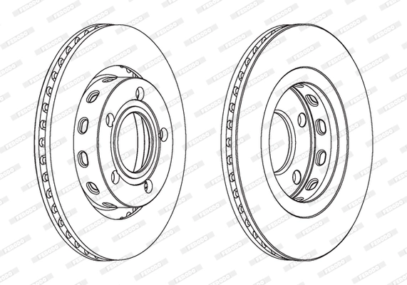 Brake Disc PREMIER DDF1896C