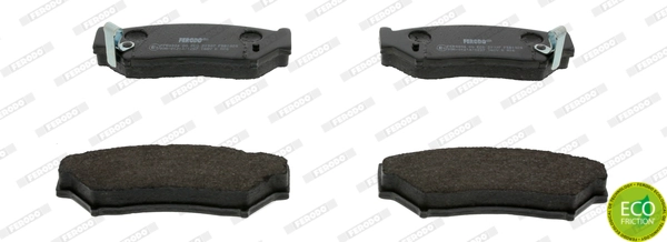 Brake Pad Set, disc brake PREMIER ECO FRICTION FDB1020