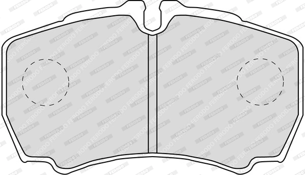 Brake Pad Set, disc brake PREMIER ECO FRICTION FVR1405