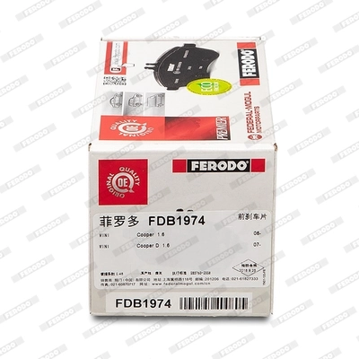 Brake Pad Set, disc brake PREMIER ECO FRICTION FDB1974