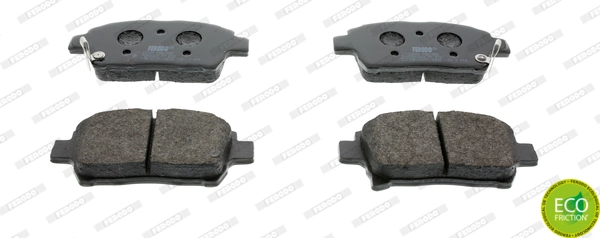 Brake Pad Set, disc brake PREMIER ECO FRICTION FDB1985