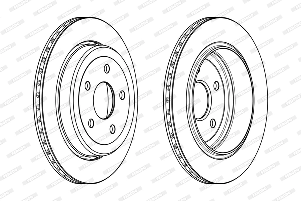 Brake Disc PREMIER DDF2095C