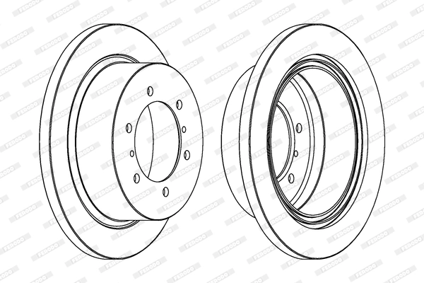 Brake Disc PREMIER DDF715
