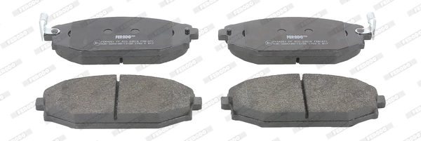 Brake Pad Set, disc brake PREMIER ECO FRICTION FDB1671