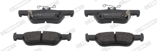 Brake Pad Set, disc brake PREMIER ECO FRICTION FDB5487