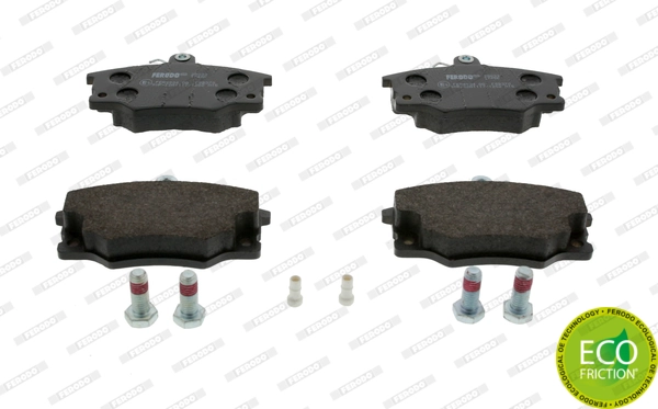 Brake Pad Set, disc brake PREMIER ECO FRICTION FDB370