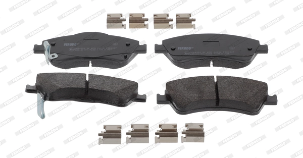 Brake Pad Set, disc brake PREMIER ECO FRICTION FDB4047