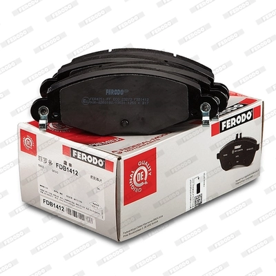 Brake Pad Set, disc brake PREMIER ECO FRICTION FDB1412