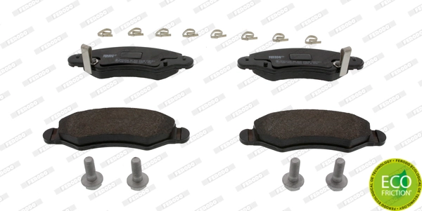 Brake Pad Set, disc brake PREMIER ECO FRICTION FDB1811