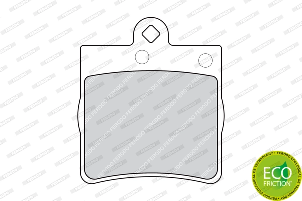 Brake Pad Set, disc brake PREMIER ECO FRICTION FDB1311