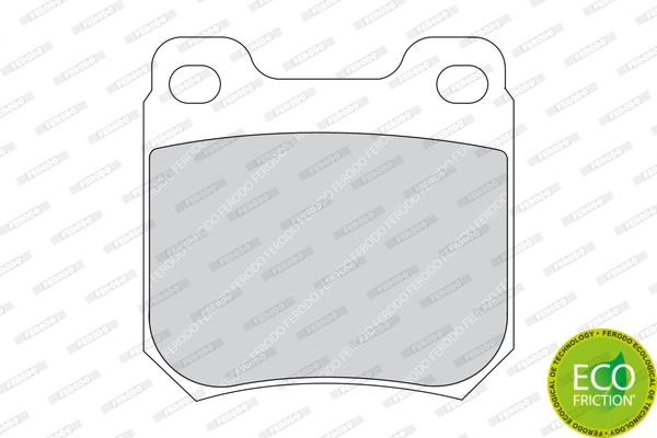 Brake Pad Set, disc brake PREMIER ECO FRICTION FDB1117