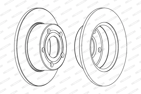 Brake Disc PREMIER Coat+ disc DDF321C