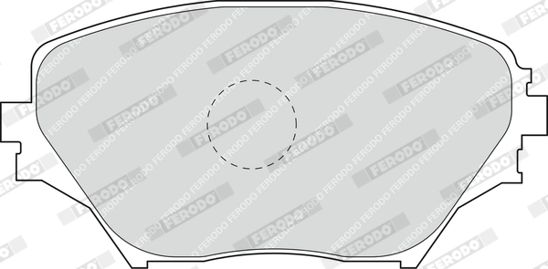 Brake Pad Set, disc brake PREMIER ECO FRICTION FDB1514