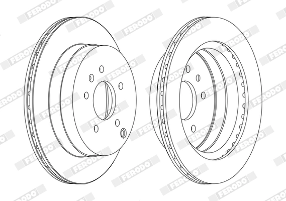 Brake Disc PREMIER DDF1660C