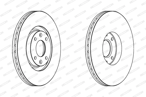 Brake Disc PREMIER DDF1442C