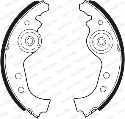Brake Shoe Set PREMIER FSB27