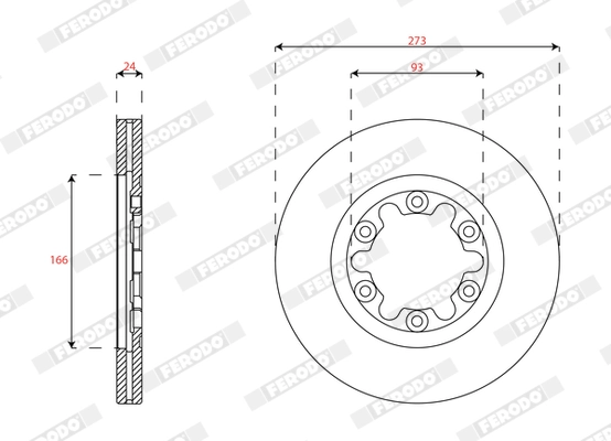 Brake Disc PREMIER DDF1921