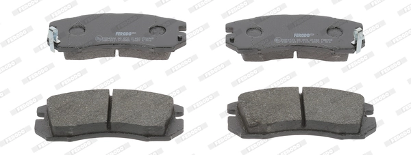 Brake Pad Set, disc brake PREMIER ECO FRICTION FDB948