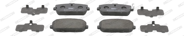 Brake Pad Set, disc brake PREMIER ECO FRICTION FDB1894