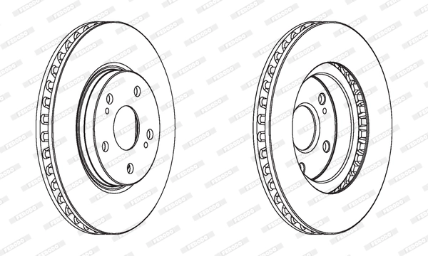 Brake Disc PREMIER DDF1814C