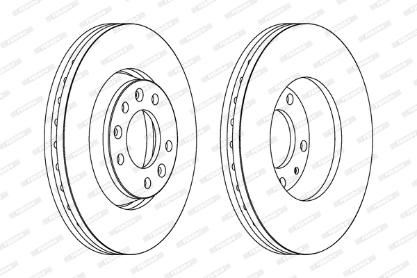 Brake Disc PREMIER DDF1601