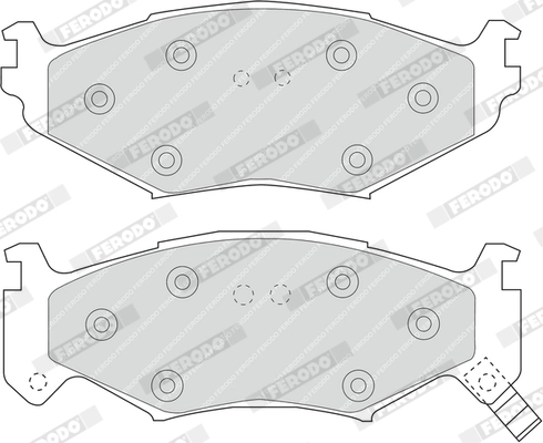 Brake Pad Set, disc brake PREMIER FDB977