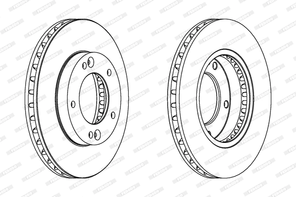 Brake Disc PREMIER DDF1290C
