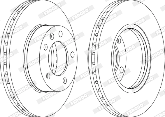 Brake Disc PREMIER Coat+ disc DDF1217C-1