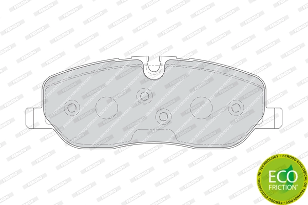 Brake Pad Set, disc brake PREMIER ECO FRICTION FDB1615