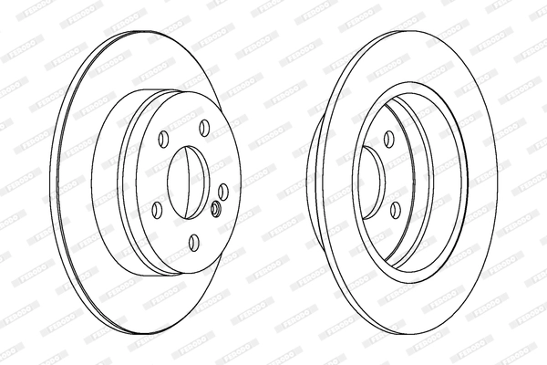 Brake Disc PREMIER DDF1689C