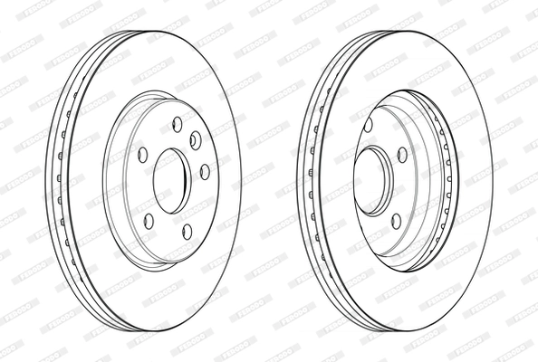 Brake Disc PREMIER DDF2685C