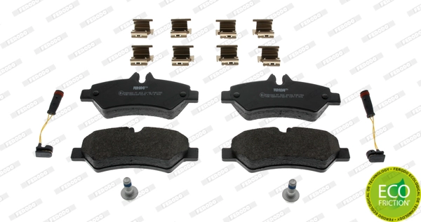 Brake Pad Set, disc brake PREMIER ECO FRICTION FVR1780