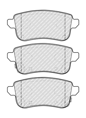 Brake Pad Set, disc brake PREMIER ECO FRICTION FDB5333
