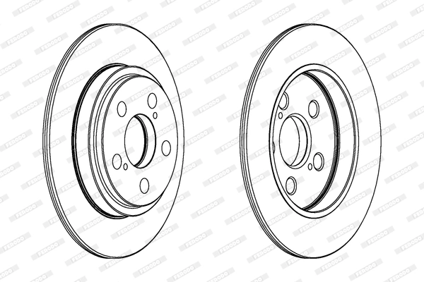 Brake Disc PREMIER DDF1866