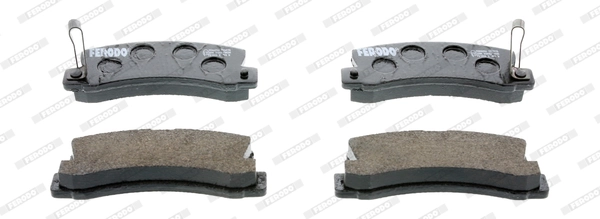 Brake Pad Set, disc brake PREMIER ECO FRICTION FDB478