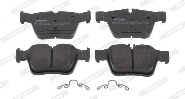 Brake Pad Set, disc brake PREMIER ECO FRICTION FDB5017