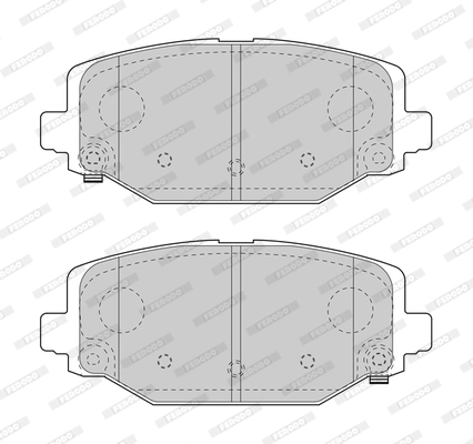 Brake Pad Set, disc brake PREMIER ECO FRICTION FDB4778