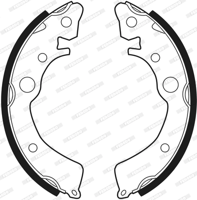 Brake Shoe Set PREMIER FSB204