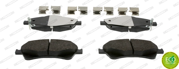 Brake Pad Set, disc brake PREMIER ECO FRICTION FDB4326