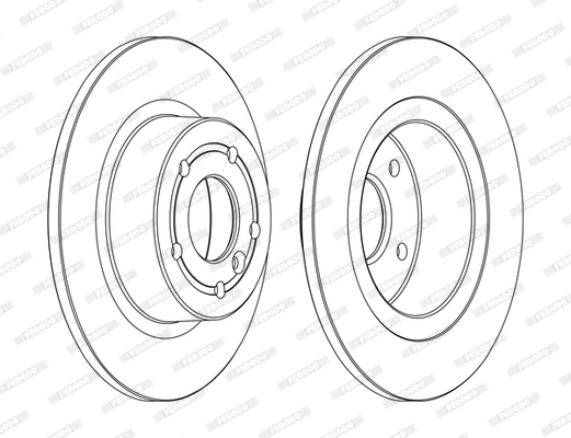 Brake Disc PREMIER Coat+ disc DDF874C