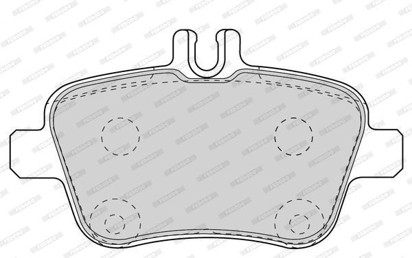Brake Pad Set, disc brake PREMIER FDB4163