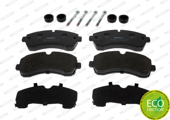 Brake Pad Set, disc brake PREMIER ECO FRICTION FVR1777